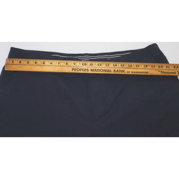 VF Imagewear Navy Cargo Shorts XL Utility Pockets Adjustable Workcore Aesthetic - Picture 8 of 8